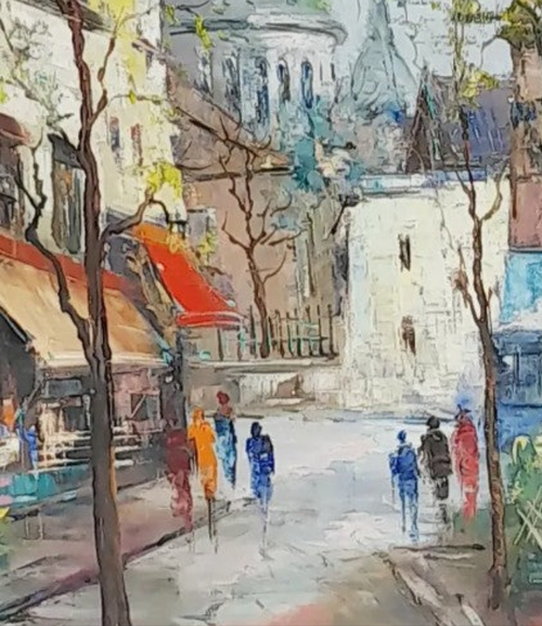 Cuadro Pintura Óleo Lienzo