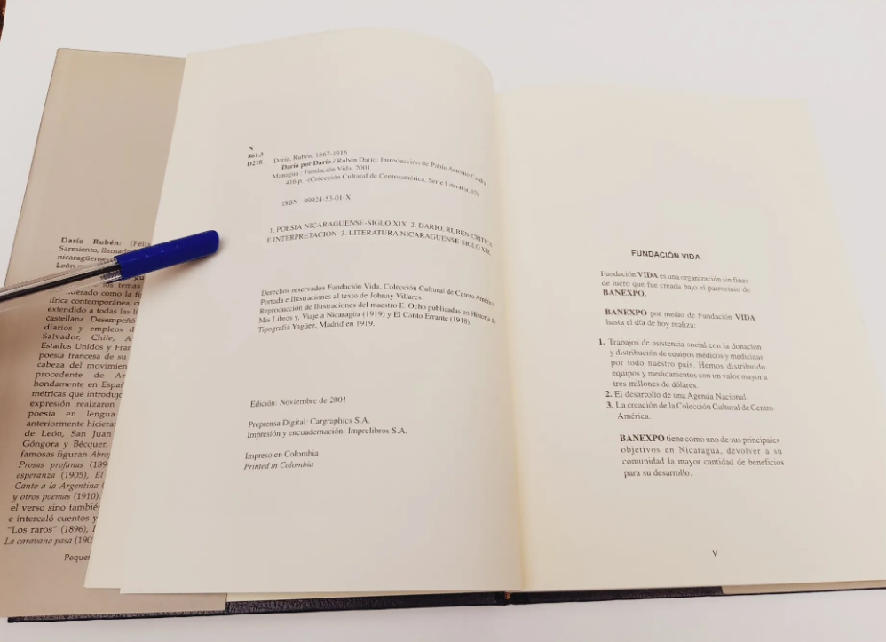 Libro Darío Por Darío (Usado)