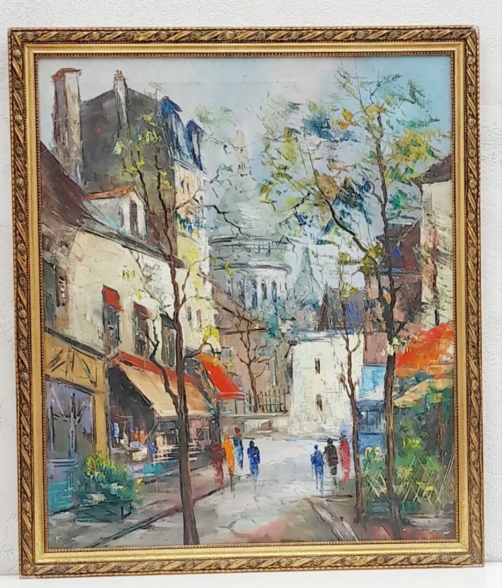 Cuadro Pintura Óleo Lienzo