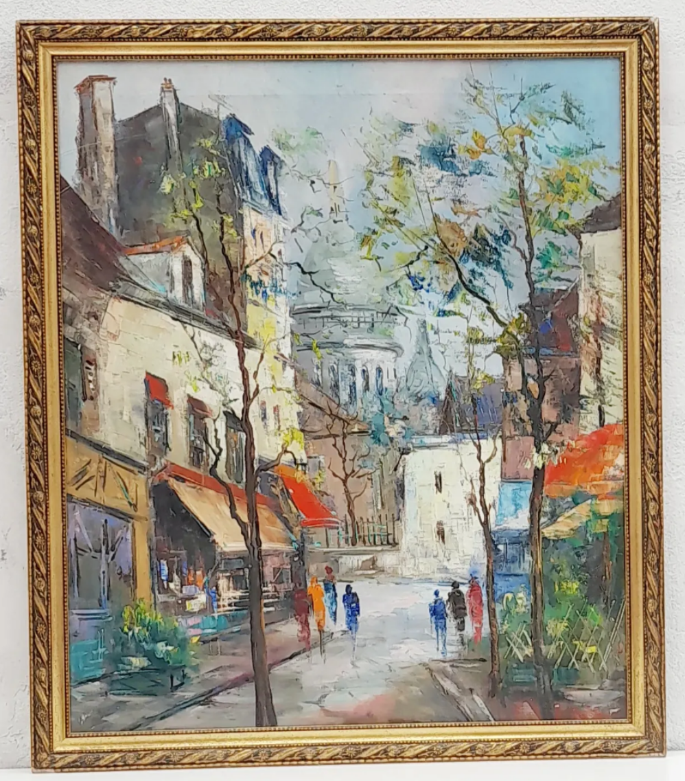 Cuadro Pintura Óleo Lienzo