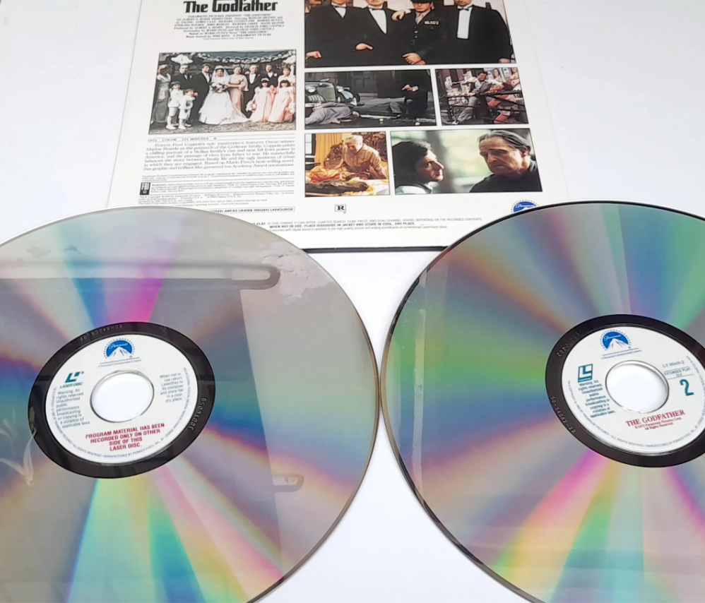 Láser Disc El Padrino Vintage