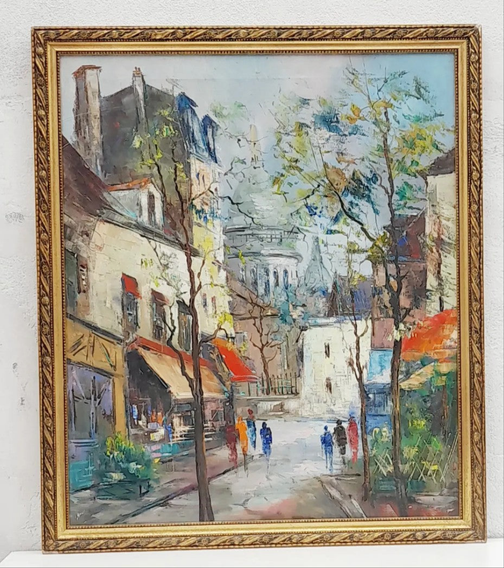 Cuadro Pintura Óleo Lienzo