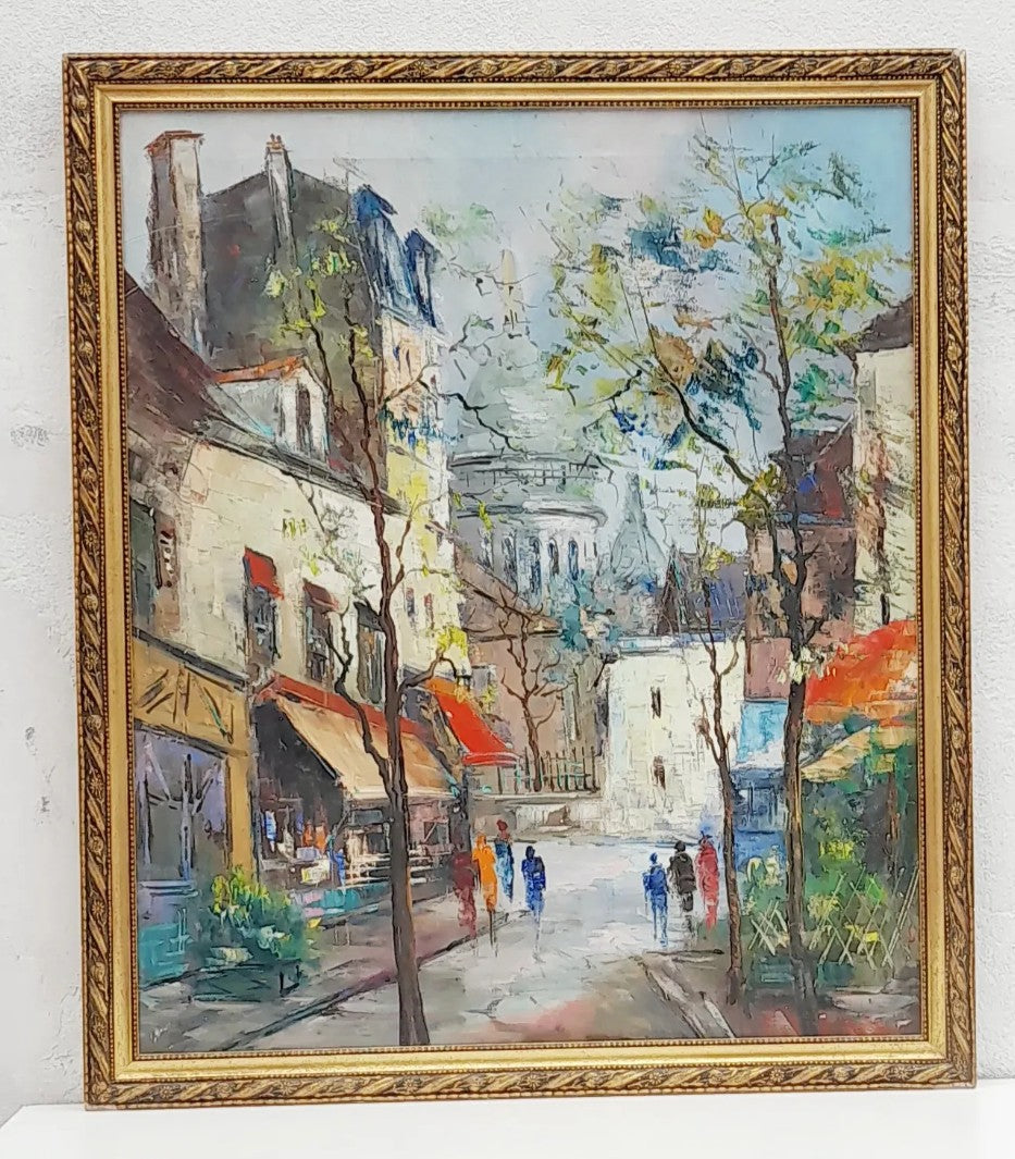 Cuadro Pintura Óleo Lienzo