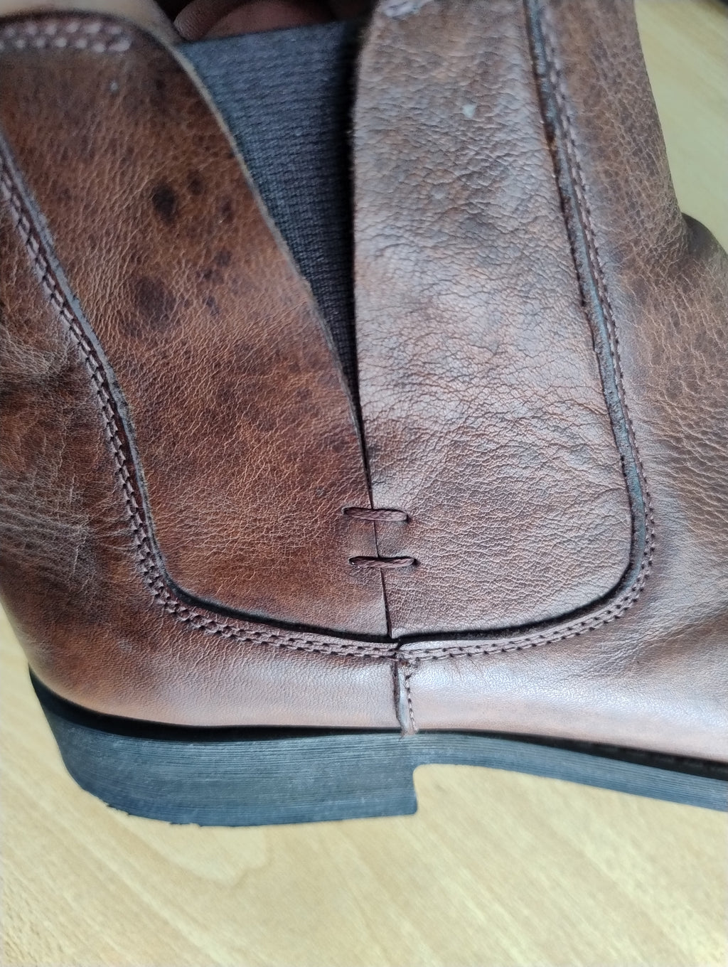 Botines de cuero Talla 42