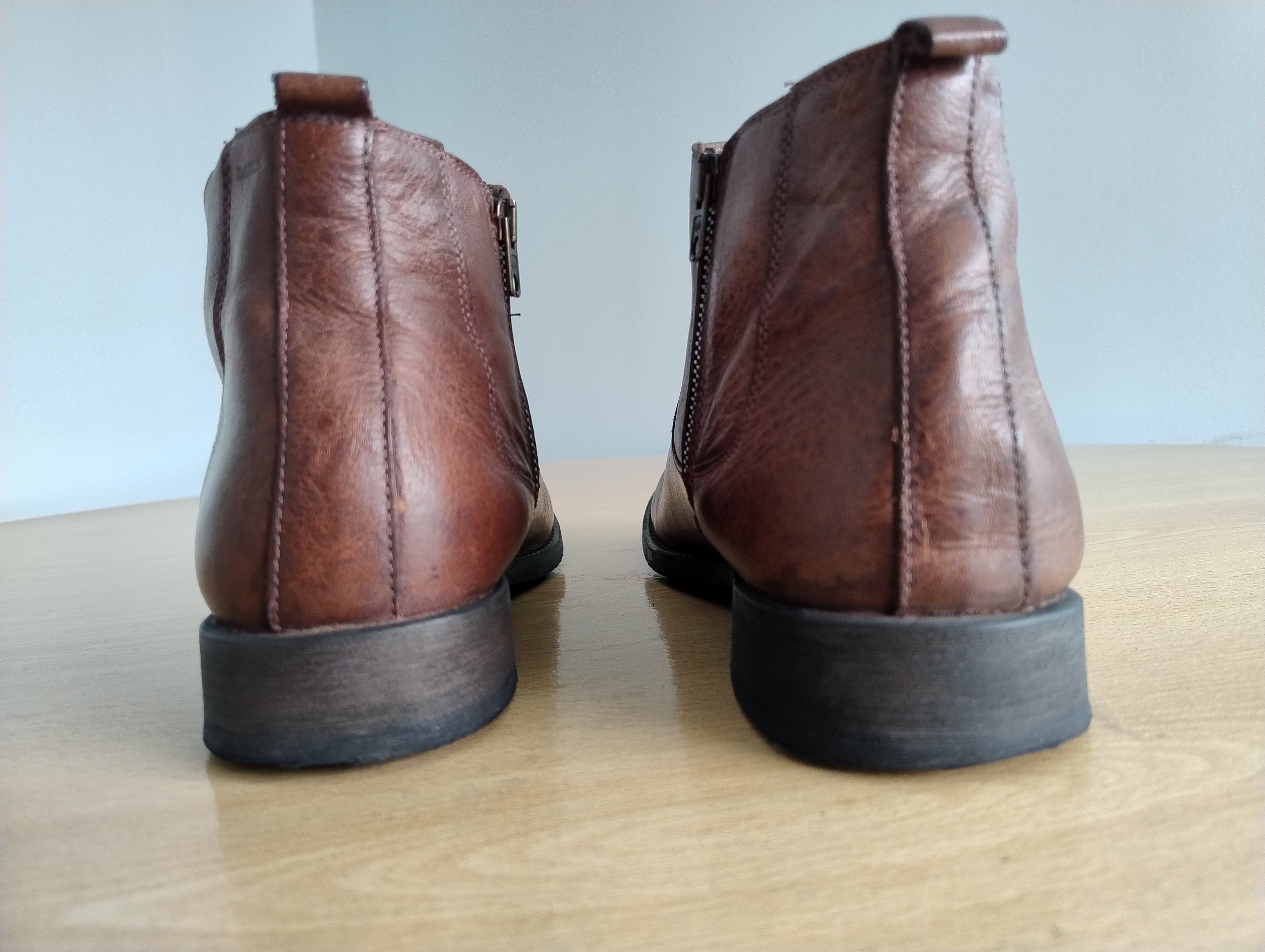 Botines de cuero Talla 42