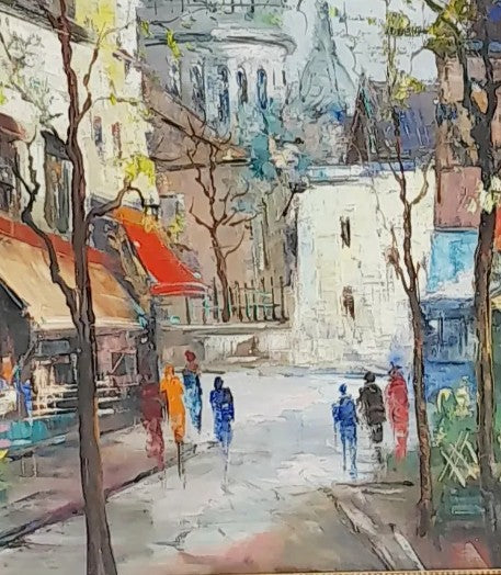 Cuadro Pintura Óleo Lienzo