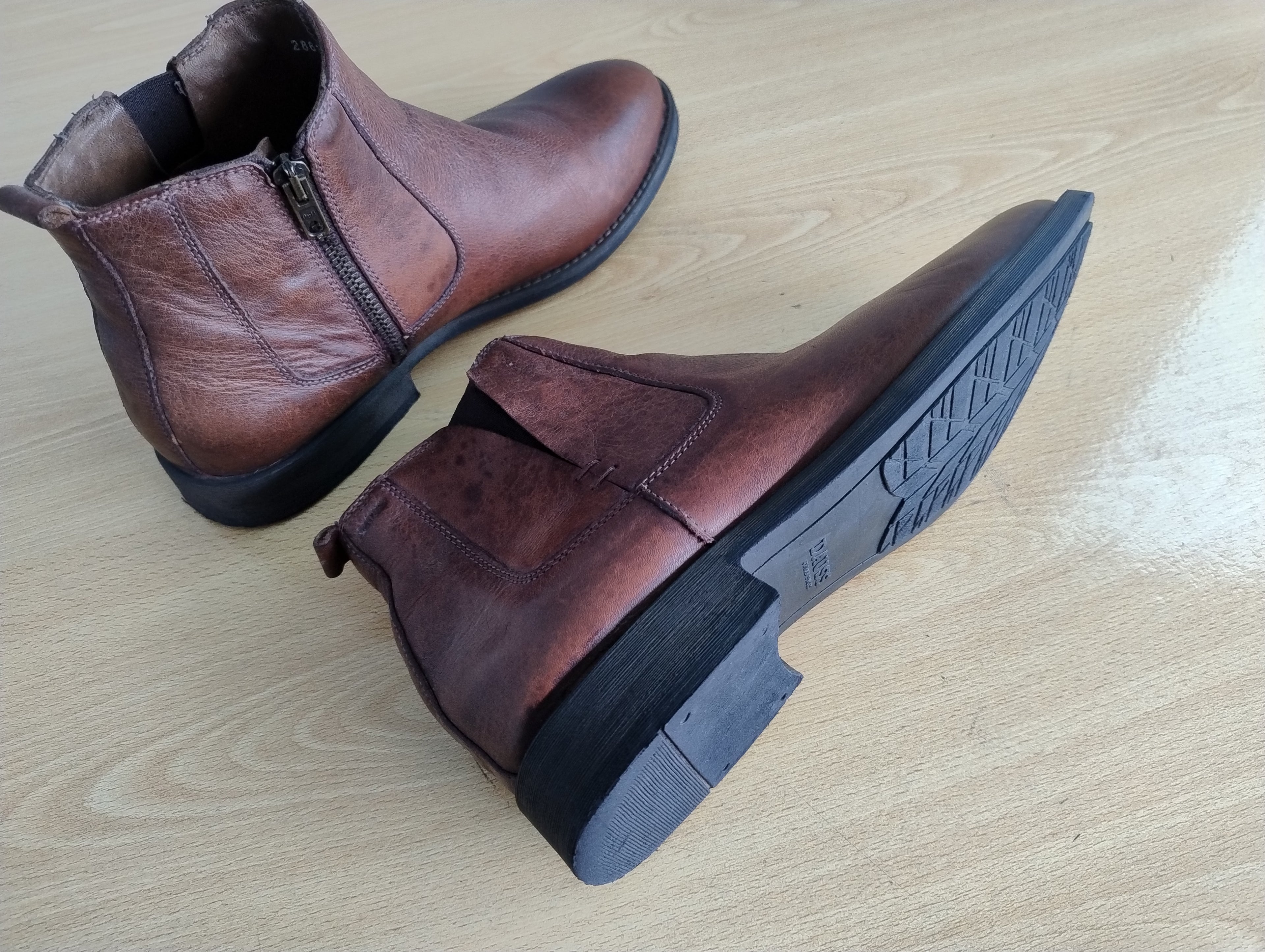 Botines de cuero Talla 42