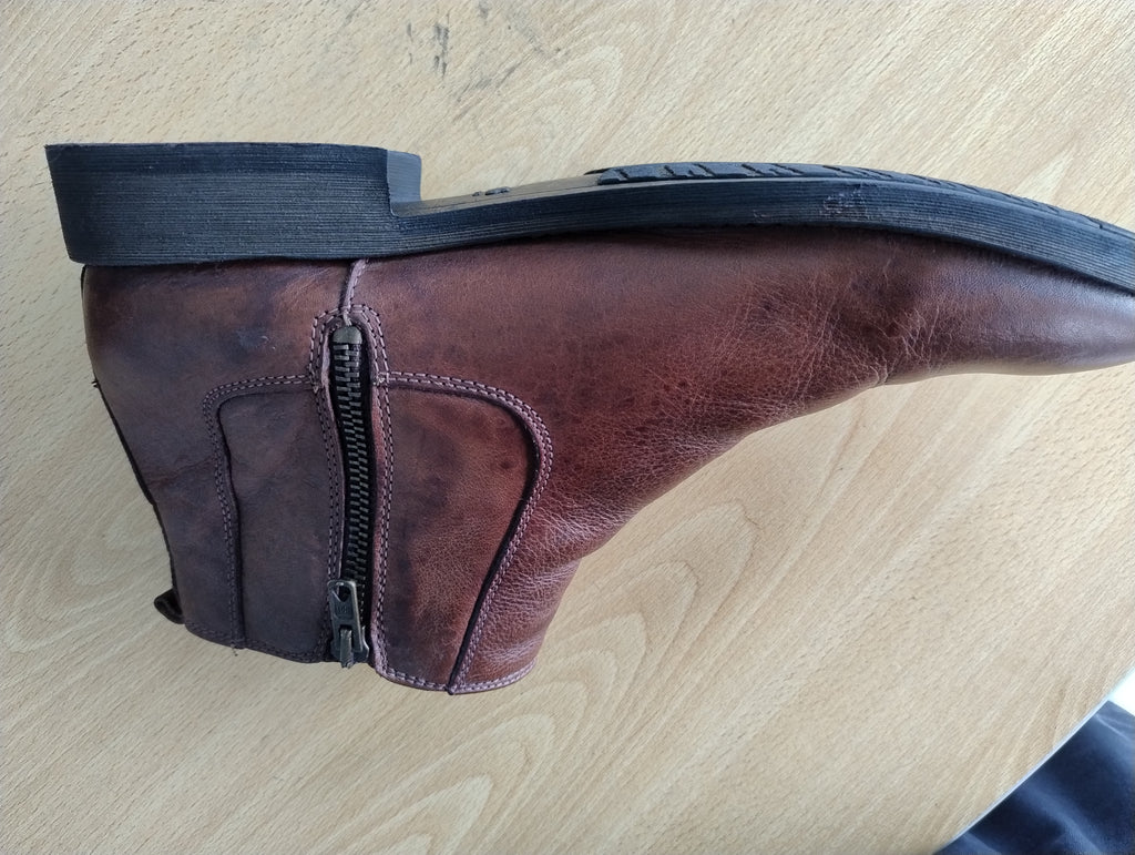 Botines de cuero Talla 42